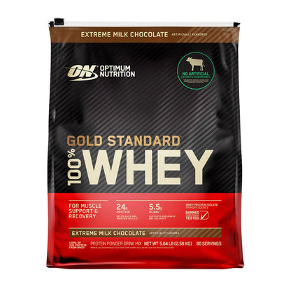 Optimum Nutrition Gold Standard whey protein powder Extreme Milk Chocolate