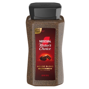 NESCAFÉ — NESCAFE Taster's Choice Instant Coffee, House Blend, Light-Medium Roast,14 oz