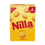Nilla vanilla wafer cookies 2-pack package