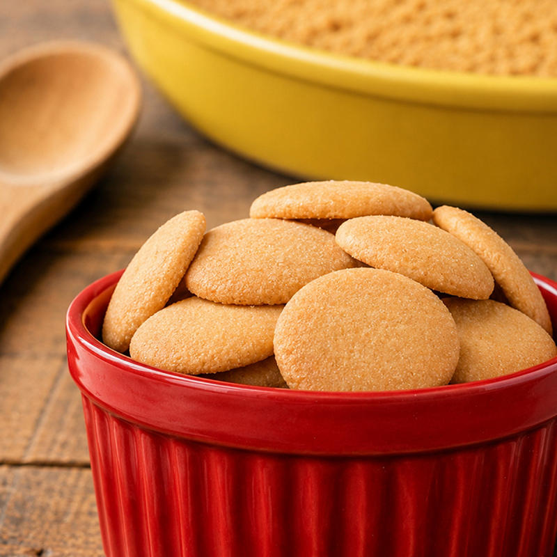 Vanilla wafer cookies for ice cream sandwiches