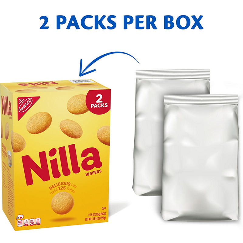 Nilla Wafers cookies for coffee break snack