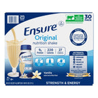 Ensure Original vanilla nutrition shake 30-pack