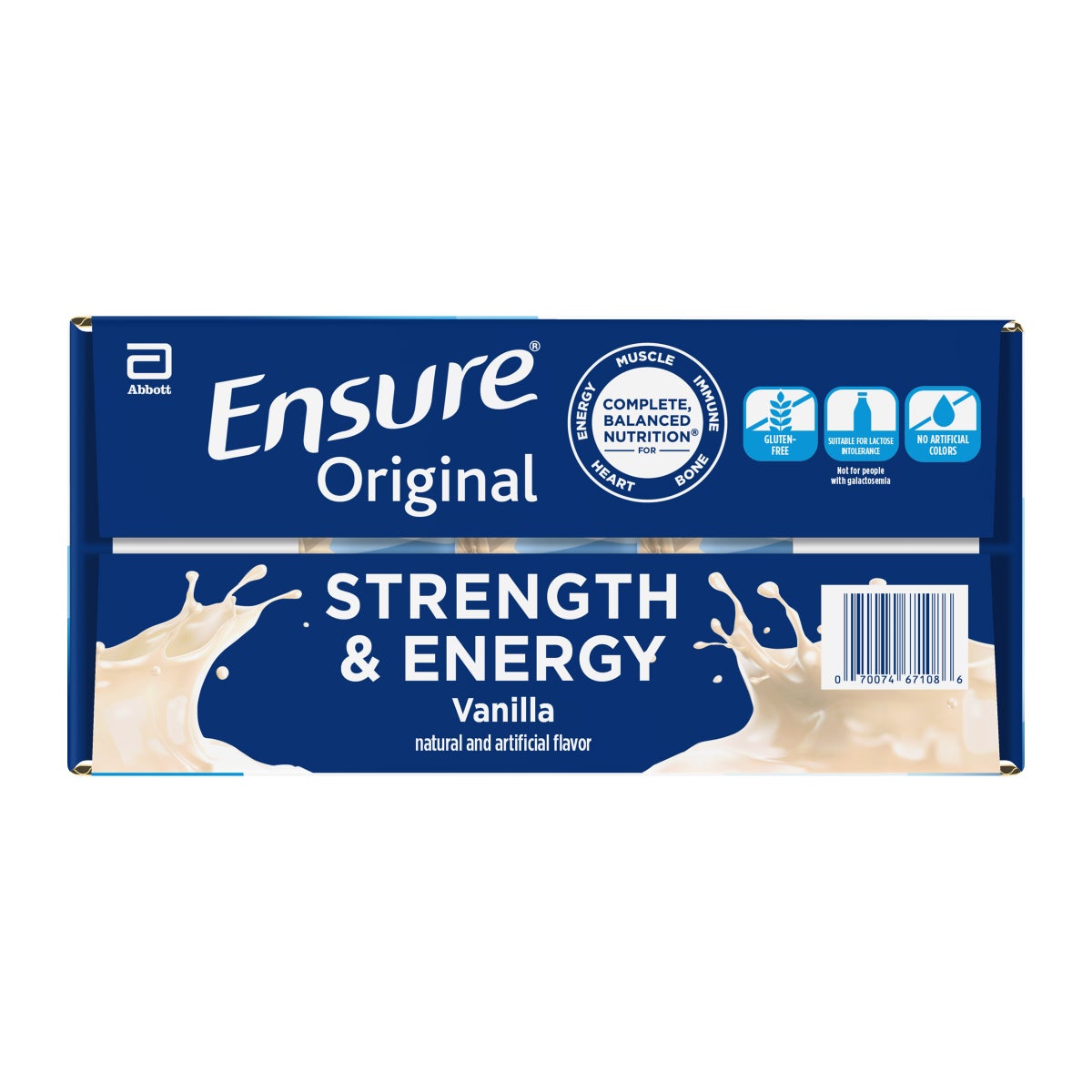 Ensure Original vanilla shake multi-pack case
