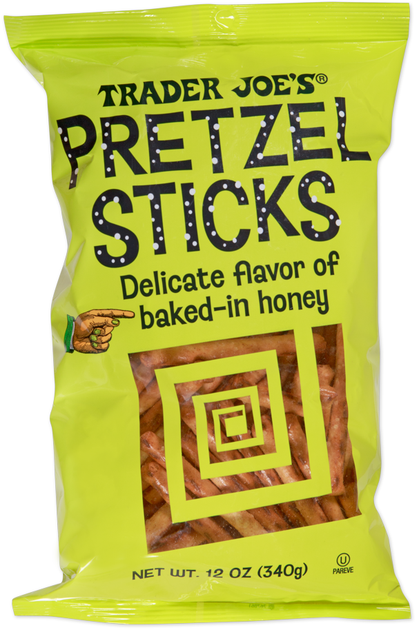 Trader Joe's pretzel sticks kosher snack