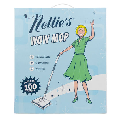 Nellie's rechargeable mop starter kit