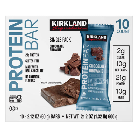 Kirkland Signature protein bars 2.12 oz individual bars