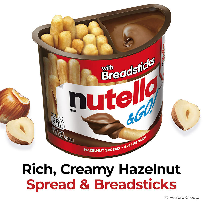 Nutella & Go convenient single-serve snack pack