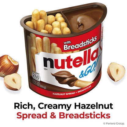 Nutella & Go convenient single-serve snack pack