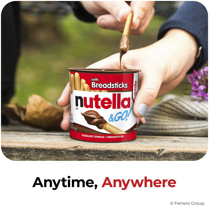 Nutella & Go on-the-go dipping snack cup