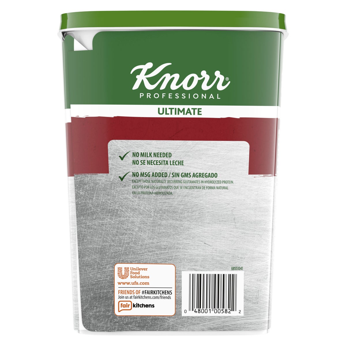 Knorr 30.2 oz hollandaise sauce mix packaging detail
