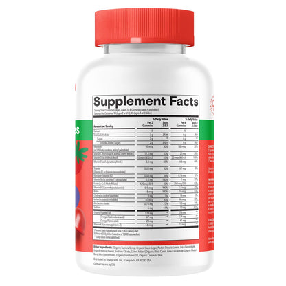 Gluten free SmartyPants multivitamin for toddlers