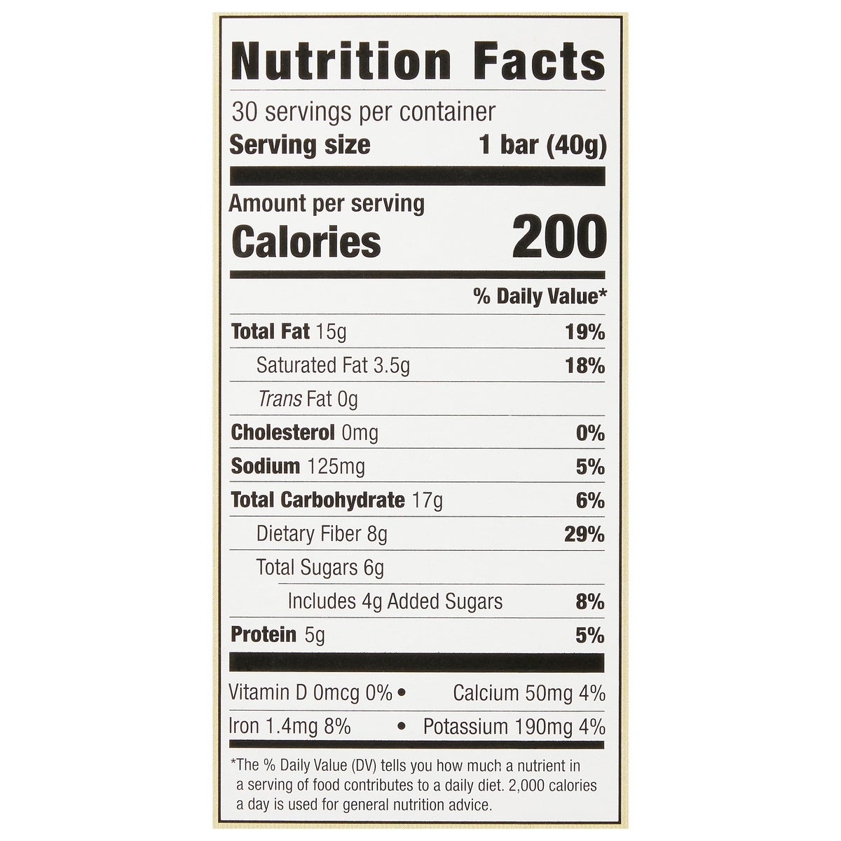 Gluten free Kirkland Signature nut bars