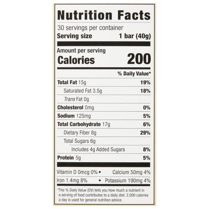 Gluten free Kirkland Signature nut bars