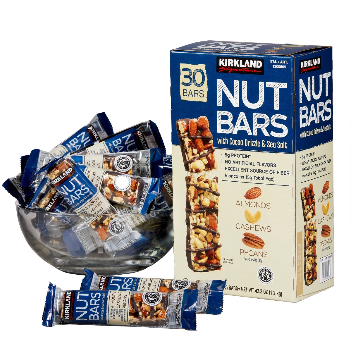 Kirkland Signature 1.41 oz nut bars