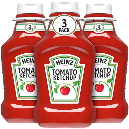 Heinz tomato ketchup 44 oz 3-count pack
