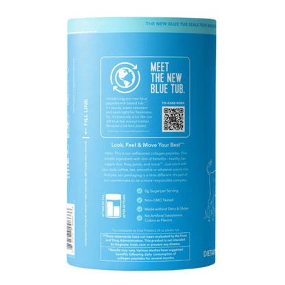 Vital Proteins collagen peptides supplement tub front view