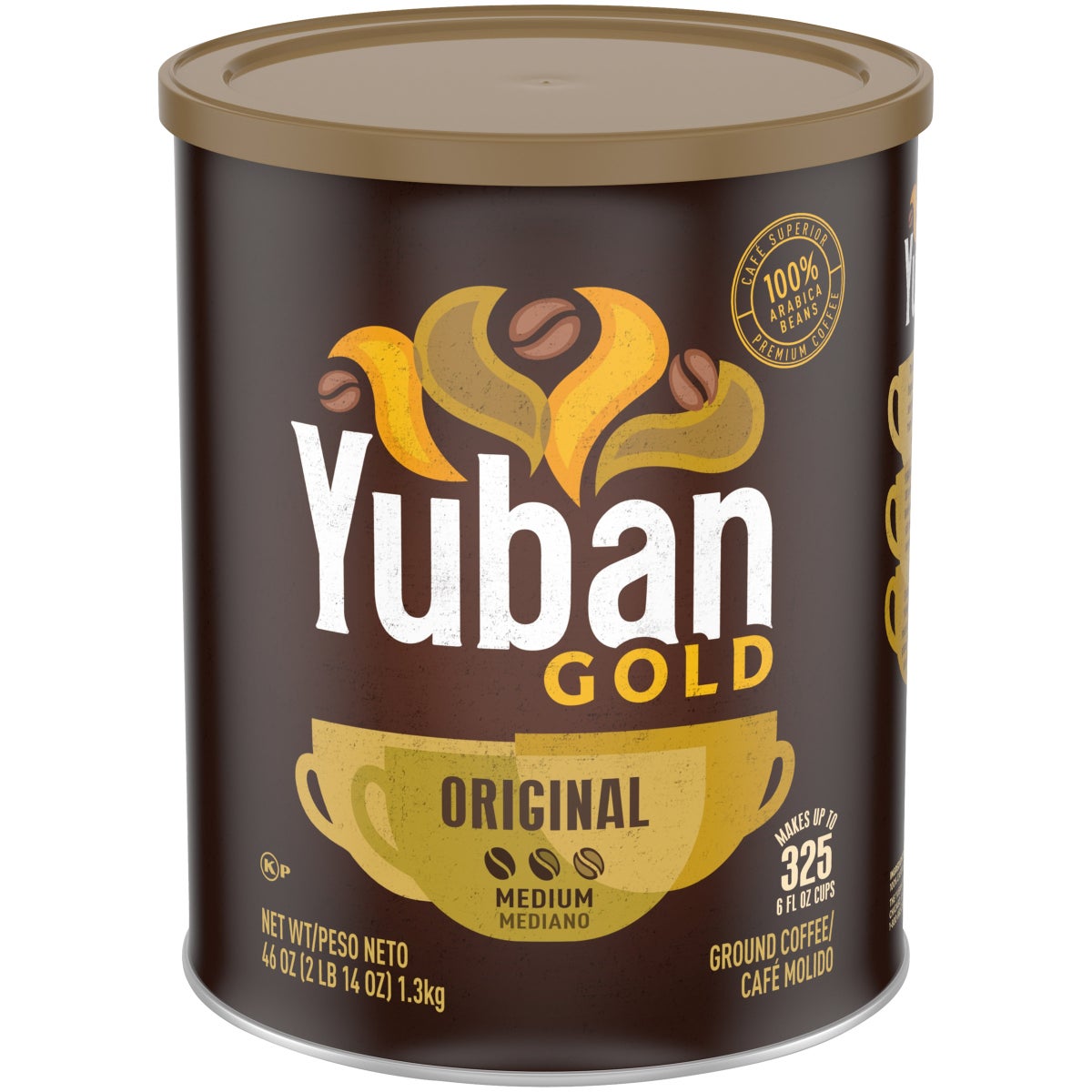 Yuban Gold Original medium roast ground coffee 46 oz