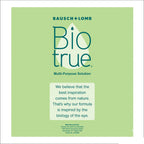 Biotrue lens care solution two 16 ounce bottles