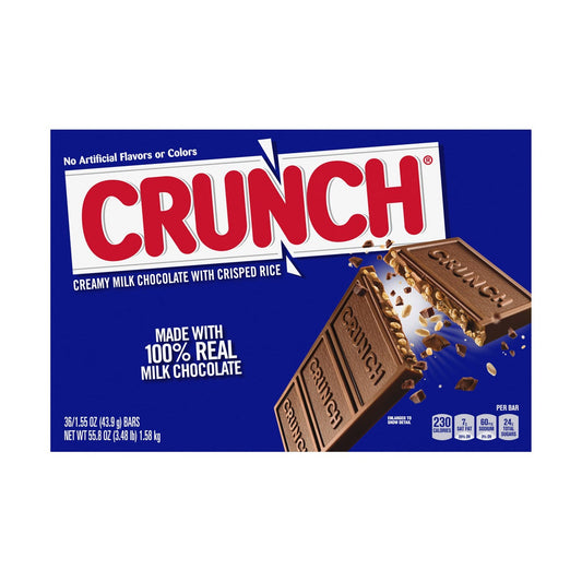 Crunch candy bar 36-count box
