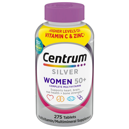 Centrum Silver Women 50+ multivitamin bottle