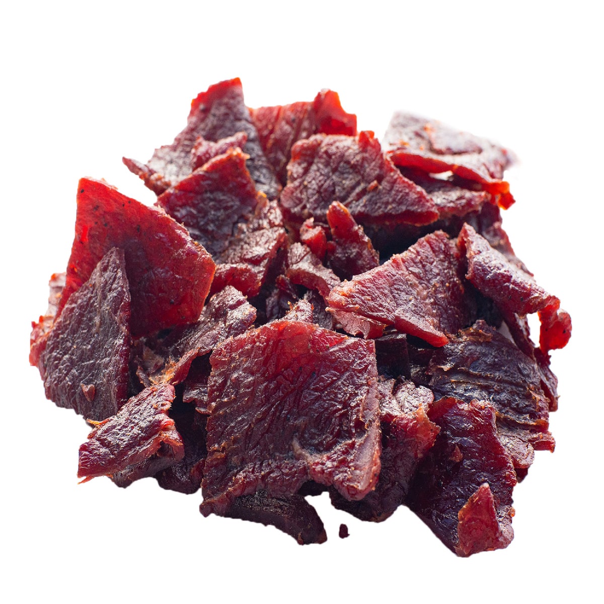 Old Trapper beef jerky snack packaging front view