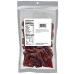 Resealable Old Trapper beef jerky snack bag