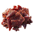 Naturally smoked peppered jerky by Old Trapper