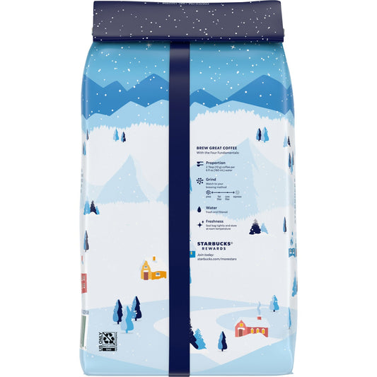 Starbucks medium roast organic whole bean coffee bag