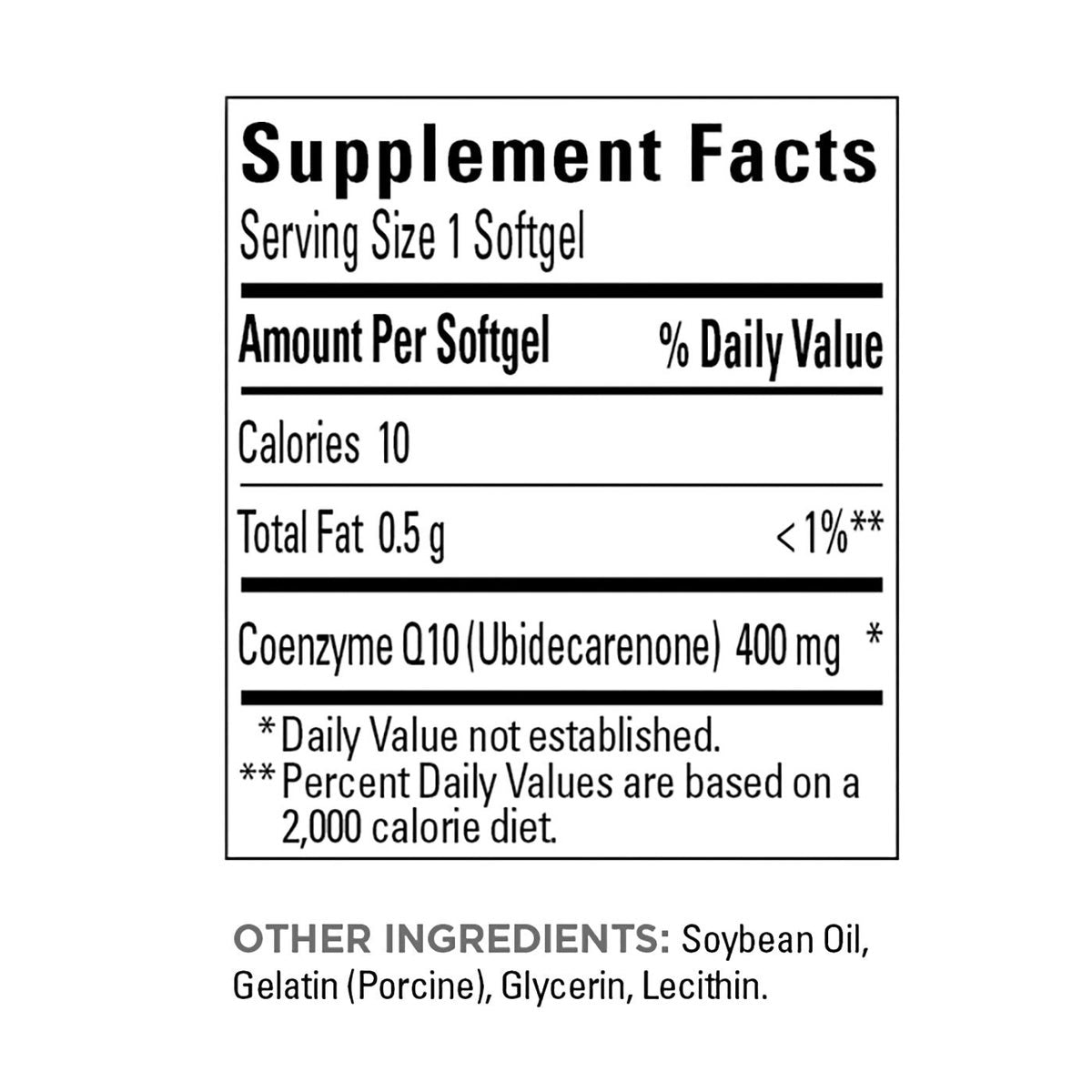 Nature Made CoQ10 400 mg value bottle