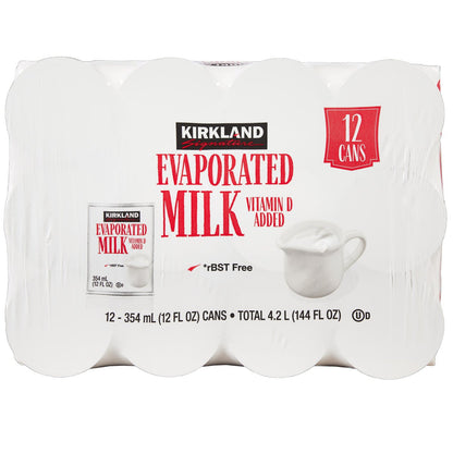 Kirkland Signature vitamin D added evaporated milk