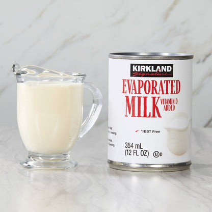Kirkland Signature canned evaporated milk pack