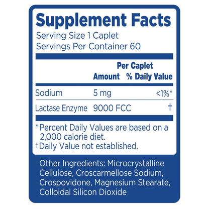 Lactaid Fast Act lactase enzyme supplement two-box pack