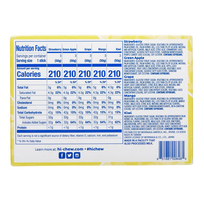 Assorted Hi-Chew gluten-free fruit chews