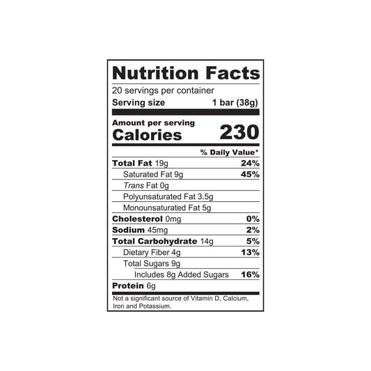 Universal Bakery grain-free organic paleo snack bars
