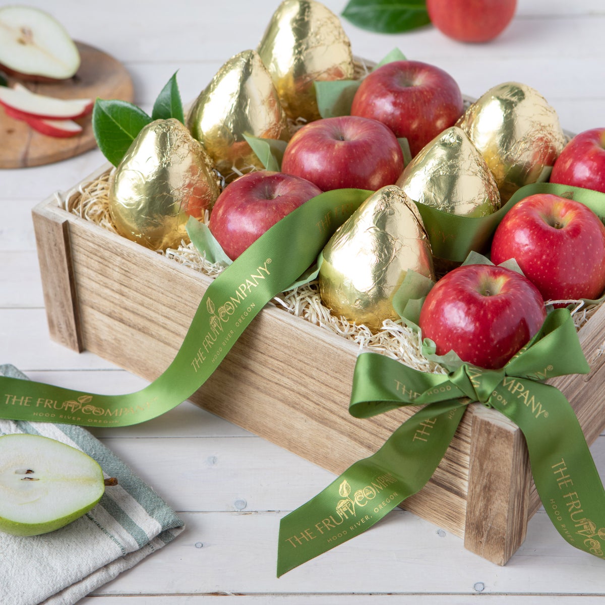 The Fruit Company vintage fruit gift crate
