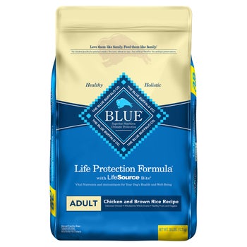 Blue Buffalo Life Protection Formula chicken and brown rice dog food 38 lb bag