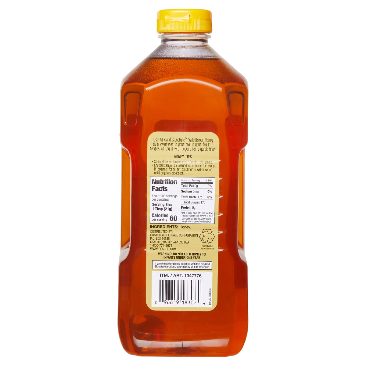 Kirkland Signature wild flower honey pantry staple