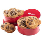 David’s Cookies triple chocolate cookie tin 2 count