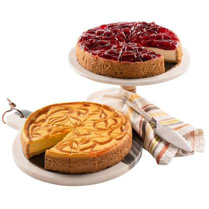 David's Cookies mango and strawberry cheesecake 2-count