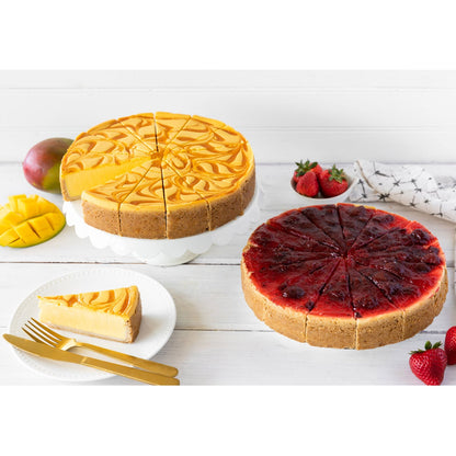 David's Cookies cheesecake assortment 28 slices total