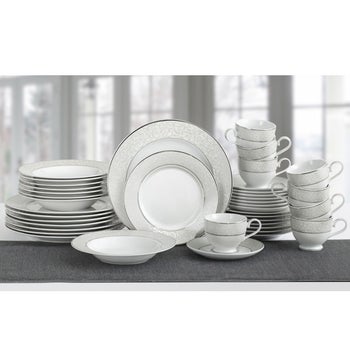 Mikasa Parchment 40-piece porcelain dinnerware set