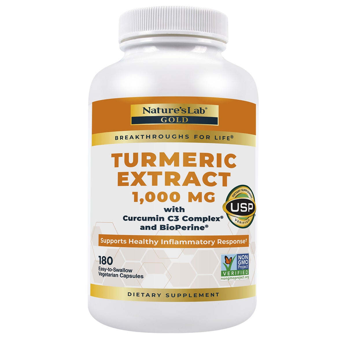 Nature's Lab turmeric extract 1000 mg vegetarian capsules