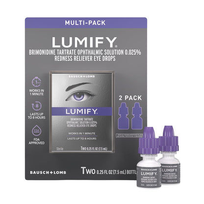 Lumify redness reliever eye drops 15 ml pack