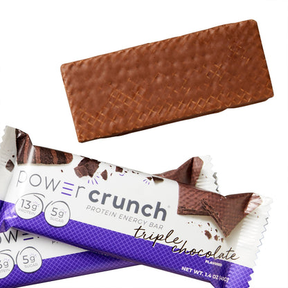 Power Crunch snack bars made in Canada