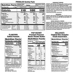 Snack mix and jerky variety pack