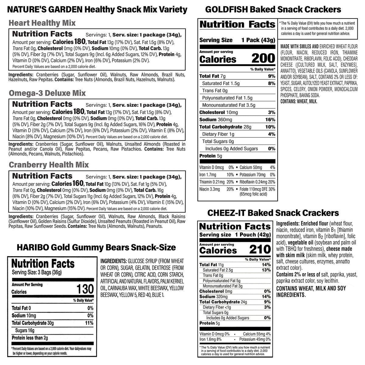 Bulk snack assortment for school and office