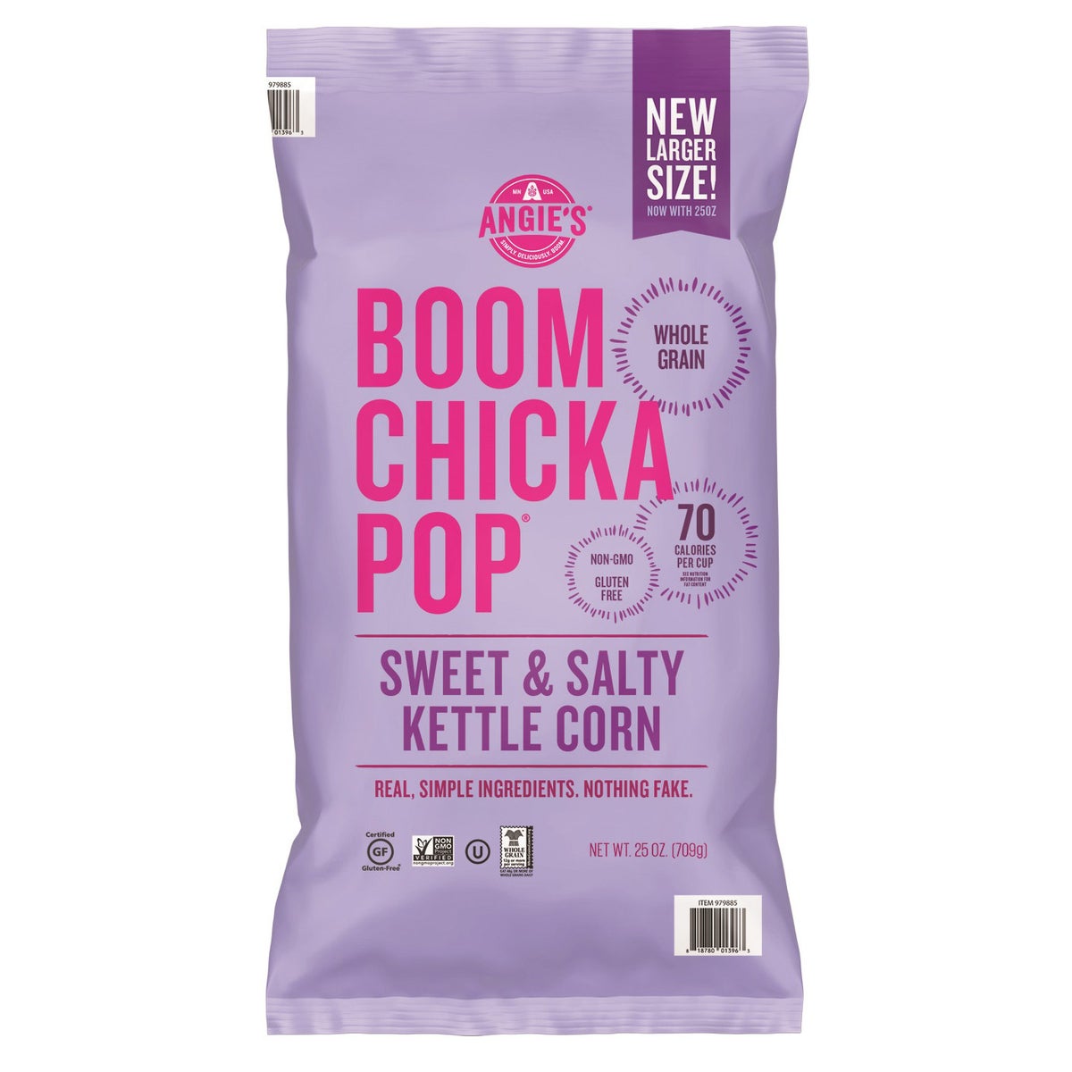 Angie's BoomChickaPop sweet and salty kettle corn bag