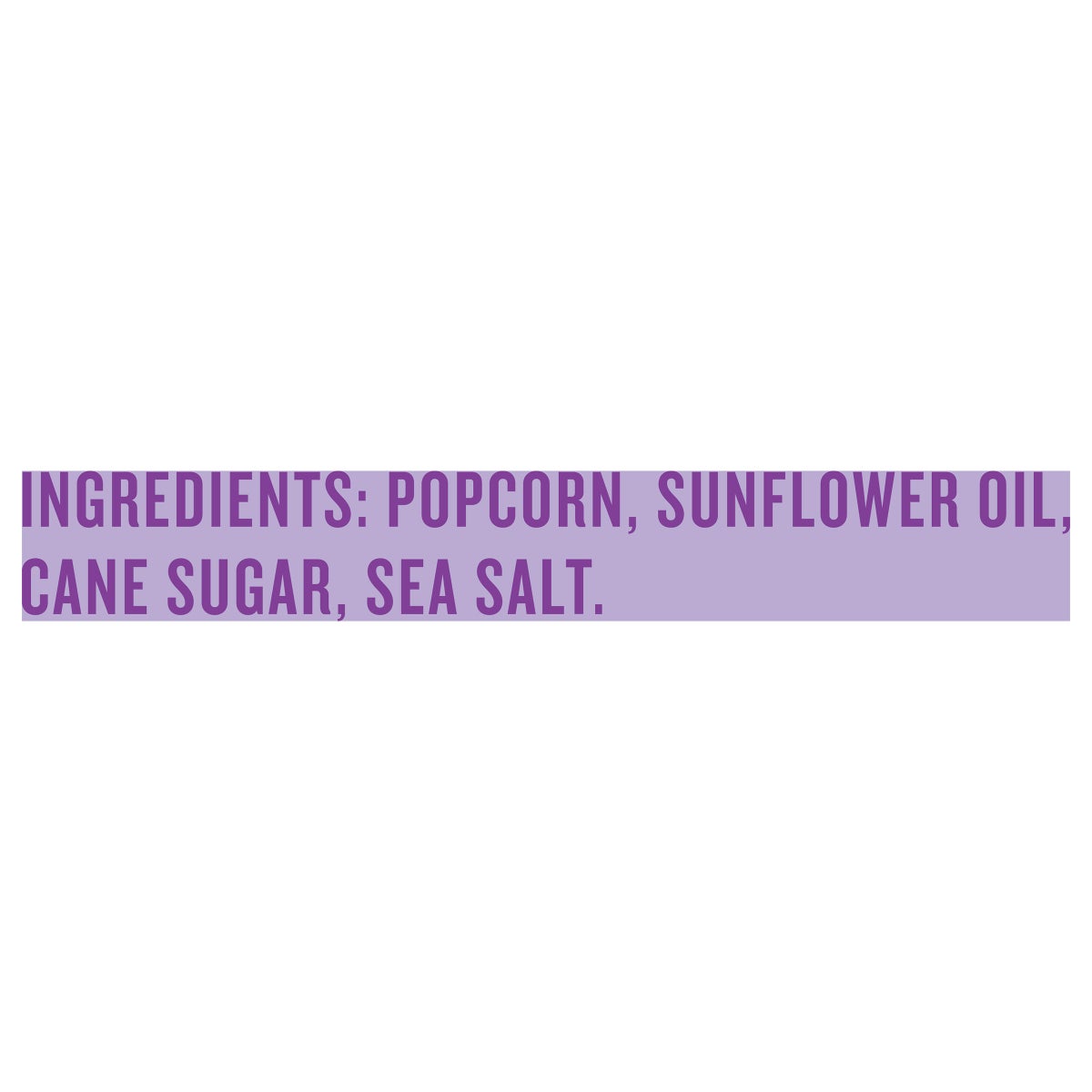 Sweet and salty popcorn snack from BOOMCHICKAPOP