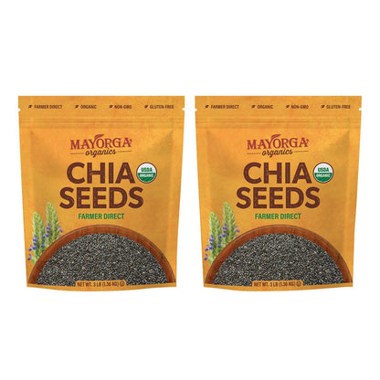 USDA organic chia seeds by Mayorga