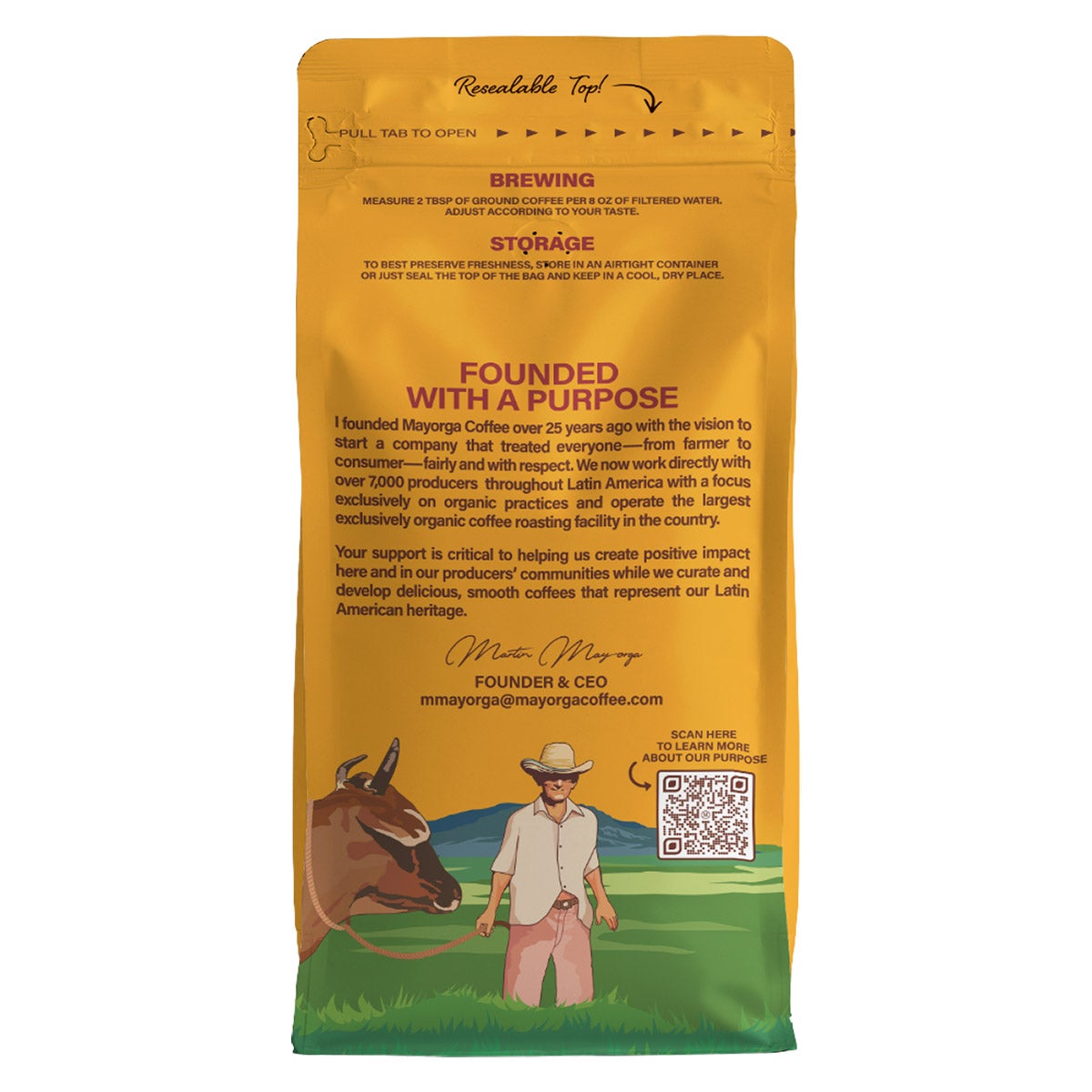 Mayorga Café Cubano Roast 2-pack organic coffee